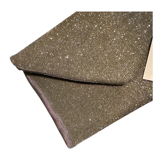 Envelope Purse Sparkling Metallic Cloth Color Reflecting 9.5 by 7 in. NWT - Picture 15 of 16